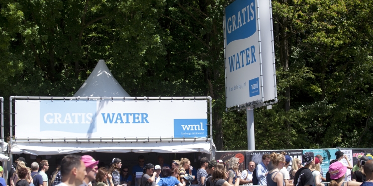 Water tijdens evenementen